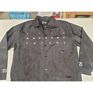 USHER Concert Tour Jacket Large‎ Past Present Future Black